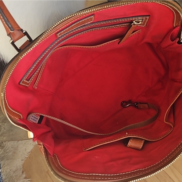 Dooney & BourkePebble Collection Zip Dome Satchel Bag & Wallet - Picture 9 of 14